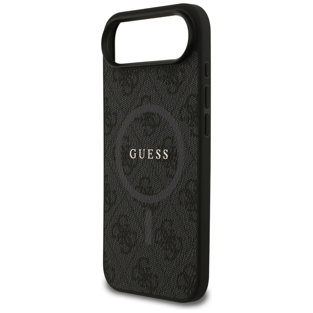 Guess 4G Ring Classic Logo MagSafe-etui til iPhone 17 Air – sort