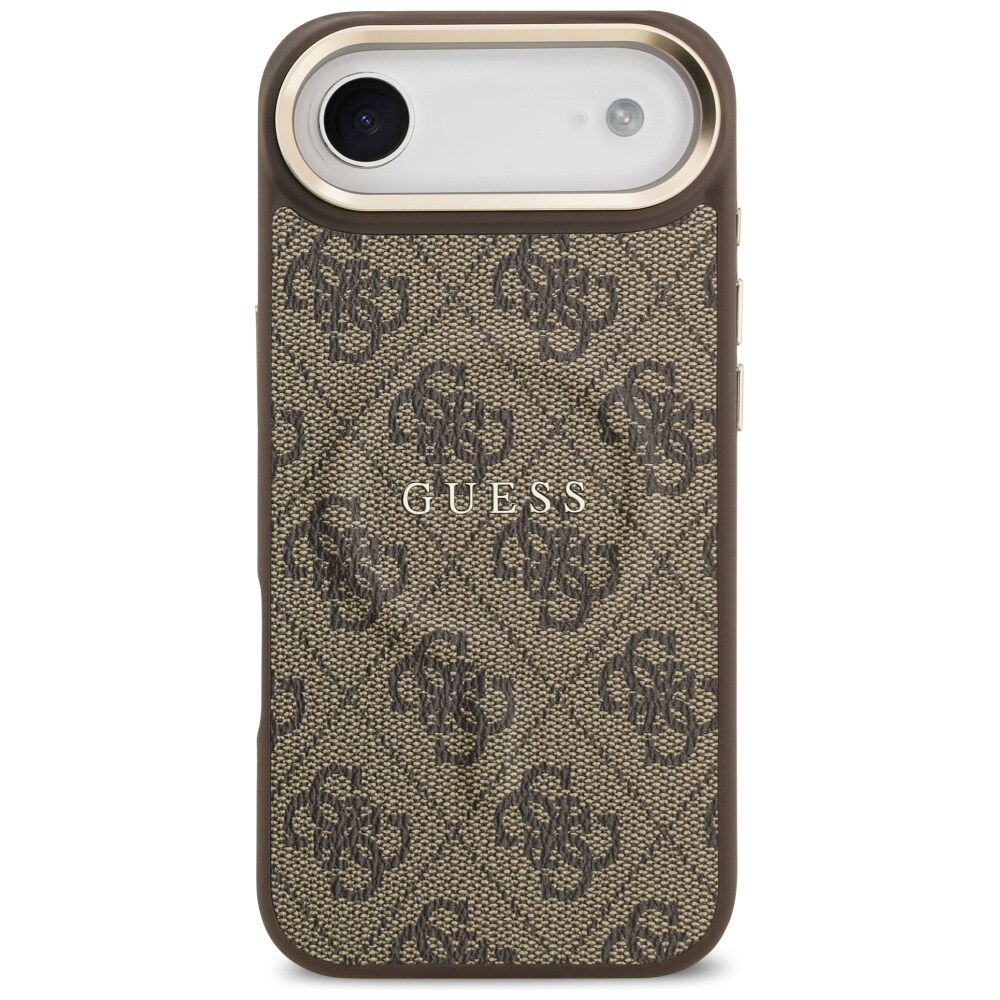 Guess 4G PU Classic Logo MagSafe-etui til iPhone 17 Air – Brun