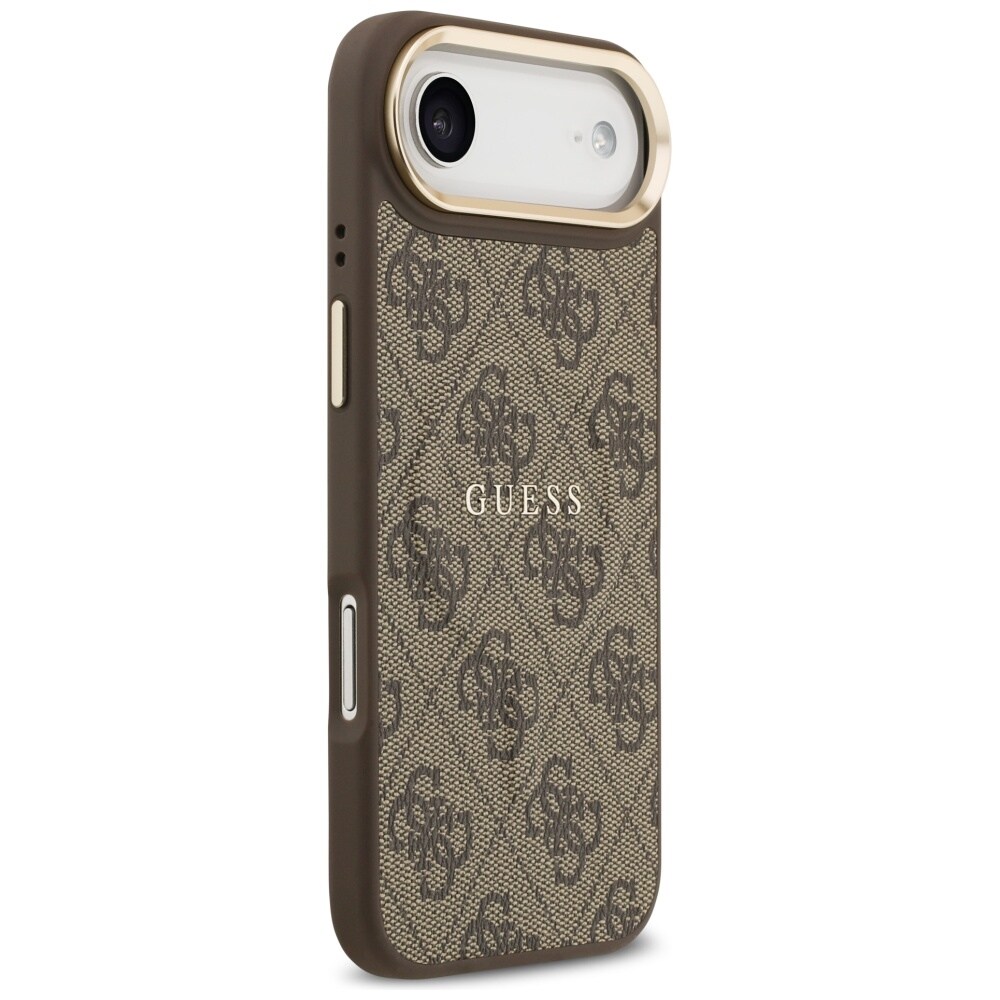Guess 4G PU Classic Logo MagSafe-etui til iPhone 17 Air – Brun