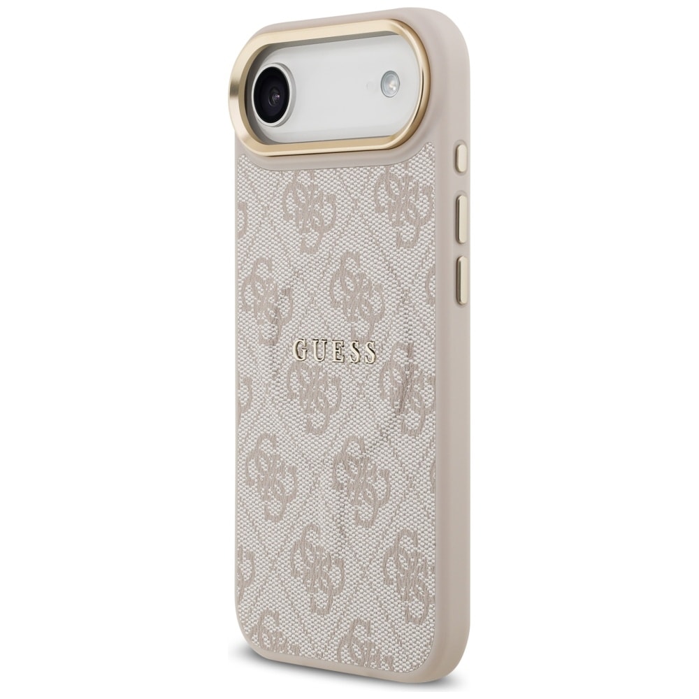 Guess 4G PU Classic Logo MagSafe-etui til iPhone 17 Air – lyserød