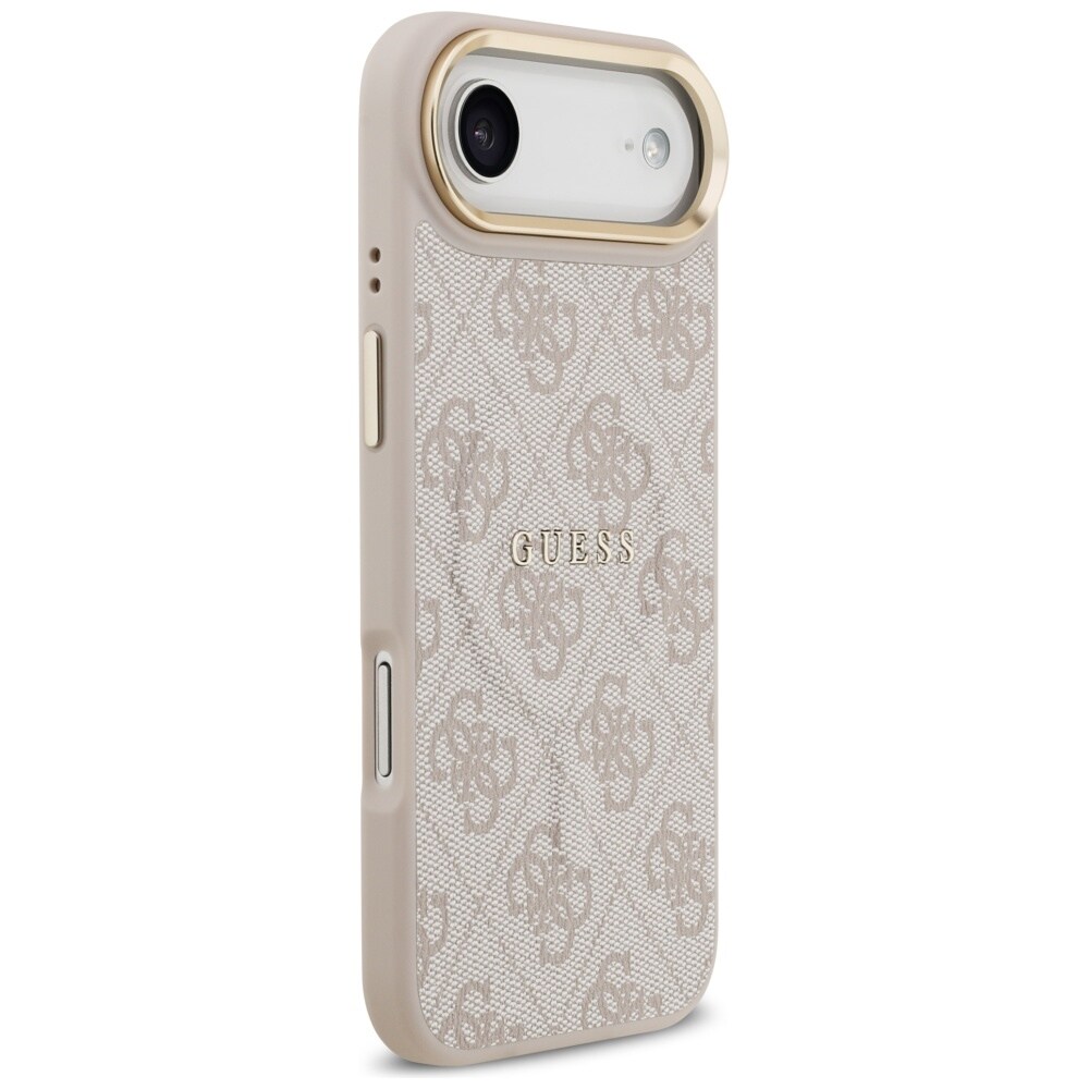 Guess 4G PU Classic Logo MagSafe-etui til iPhone 17 Air – lyserød