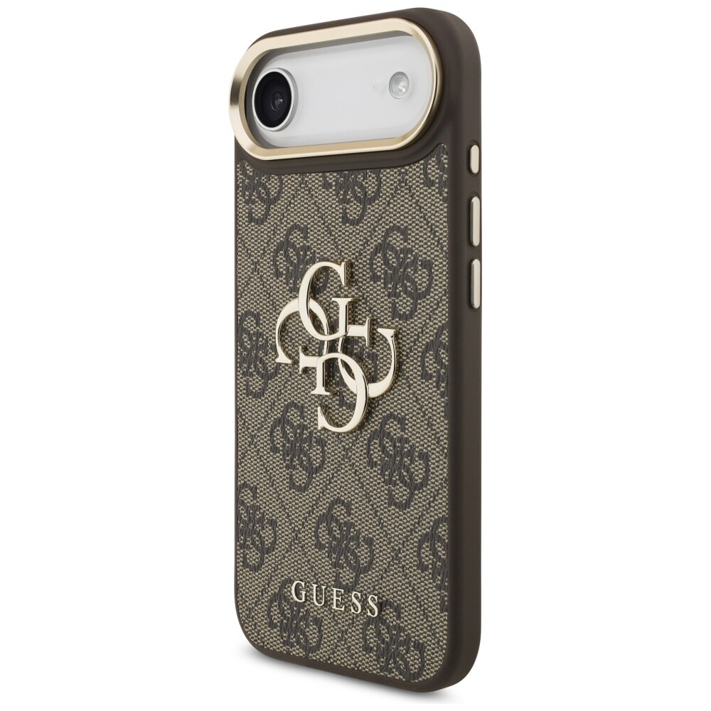 Guess 4G Big 4G Classic Logo-etui til iPhone Air – brun og guld