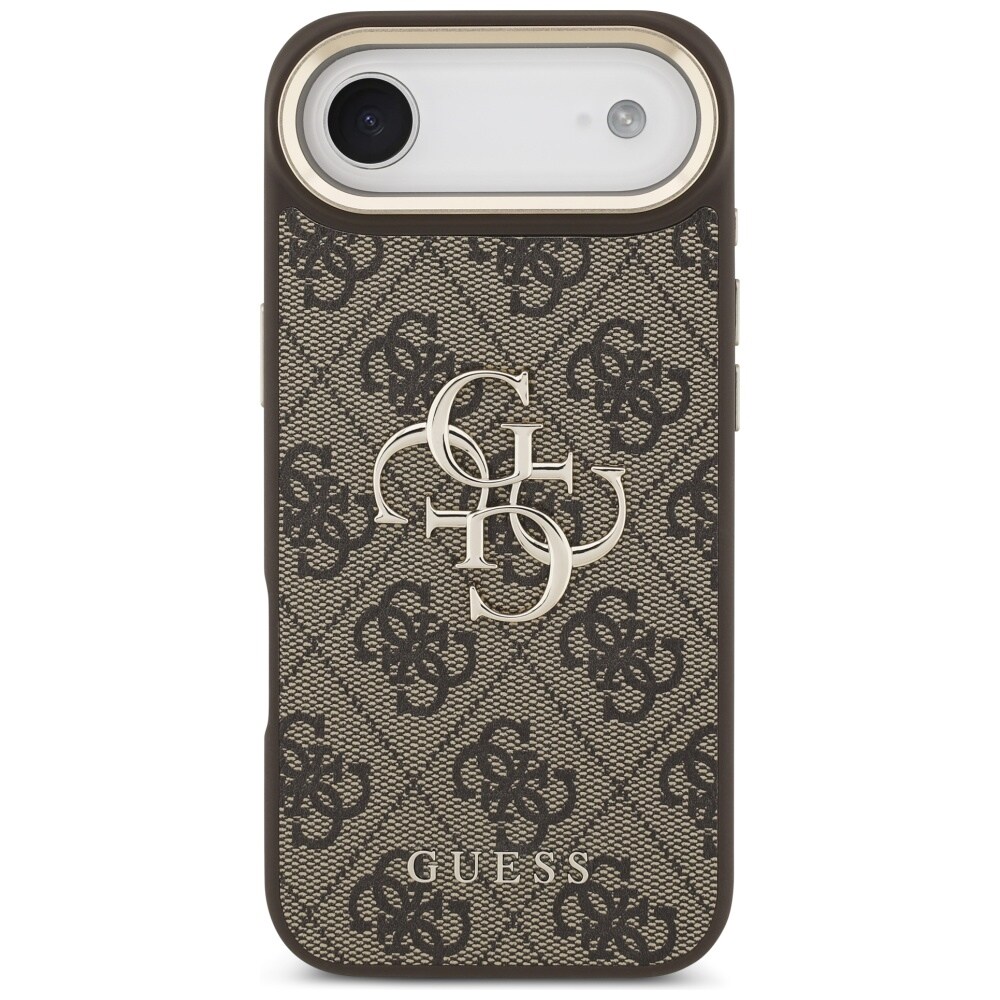 Guess 4G Big 4G Classic Logo-etui til iPhone Air – brun og guld