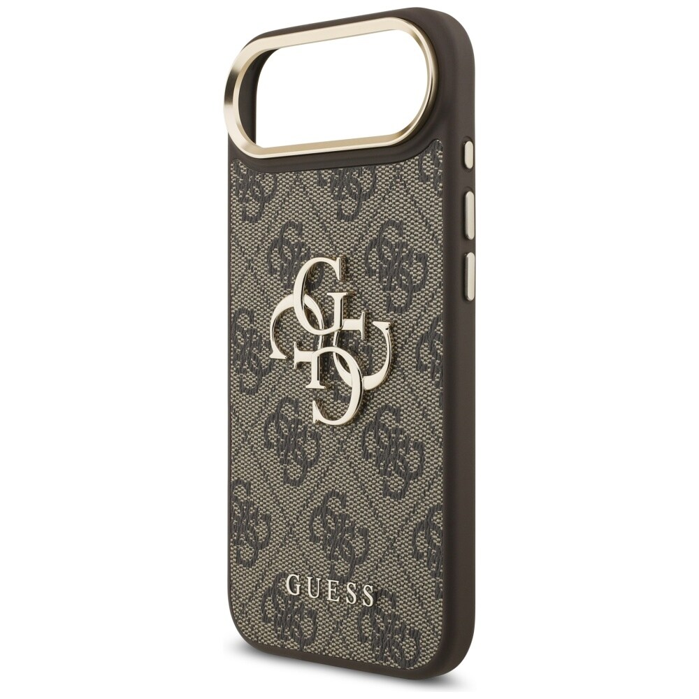 Guess 4G Big 4G Classic Logo-etui til iPhone Air – brun og guld