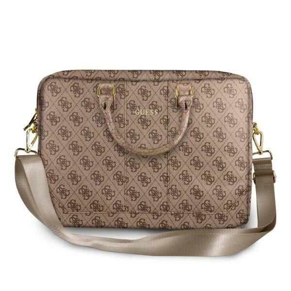 Guess 4G Uptown 16" datorväska – brun