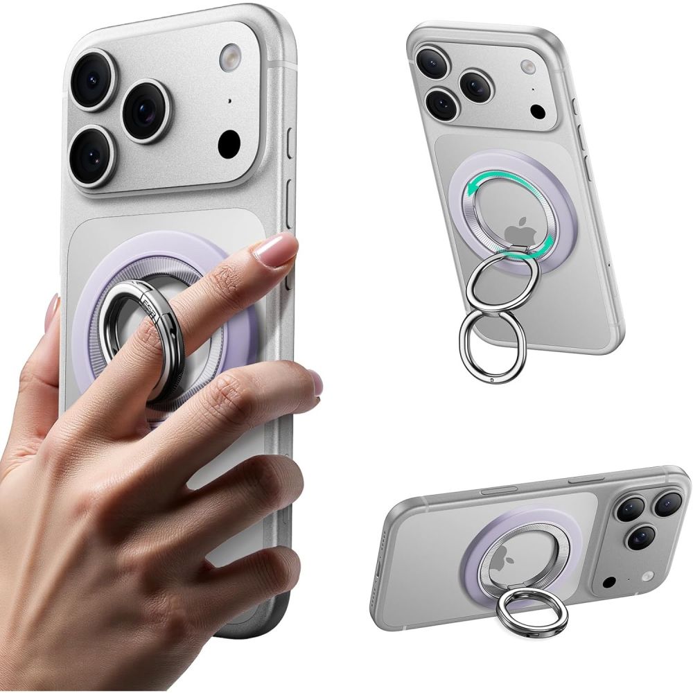 ESR Magnetic HaloLock MagSafe-telefonhållare – Lila