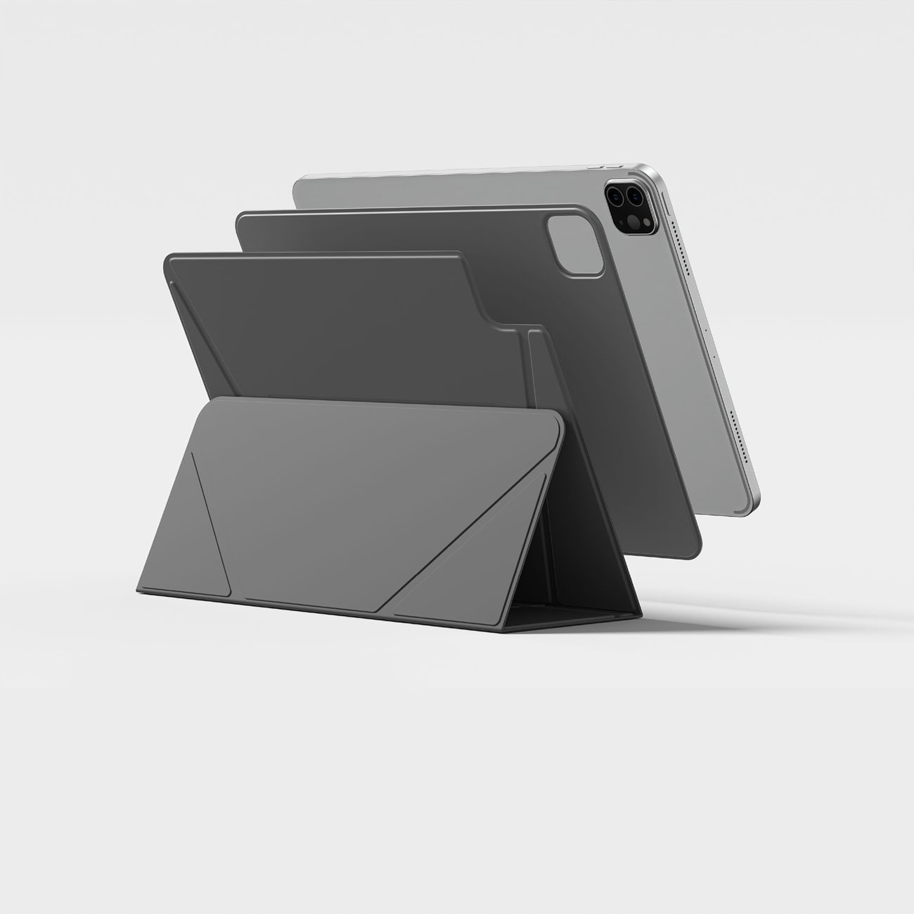 AmazingThing Matte Pro Mag Folio-etui med stativ til iPad Air 11" M3–M4 (2025–2026) – Sort