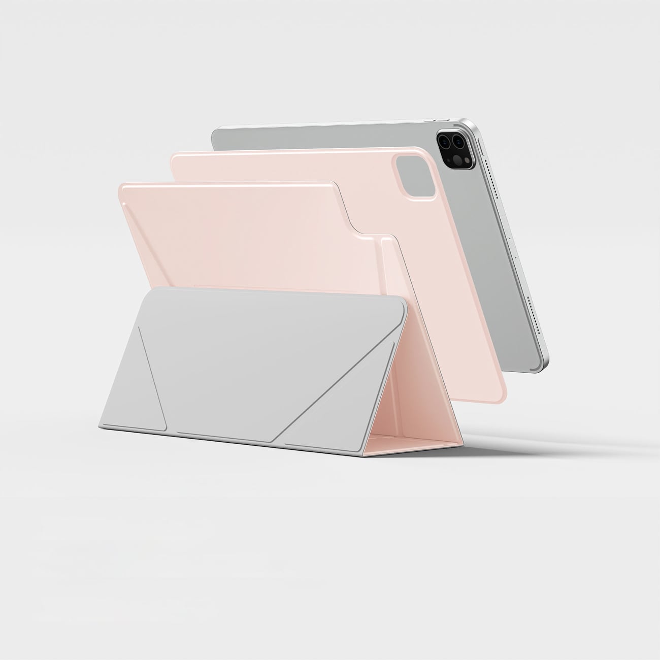 AmazingThing Matte Pro Mag Folio-etui med stativ til iPad Air 11" M3–M4 (2025–2026) – lyserød