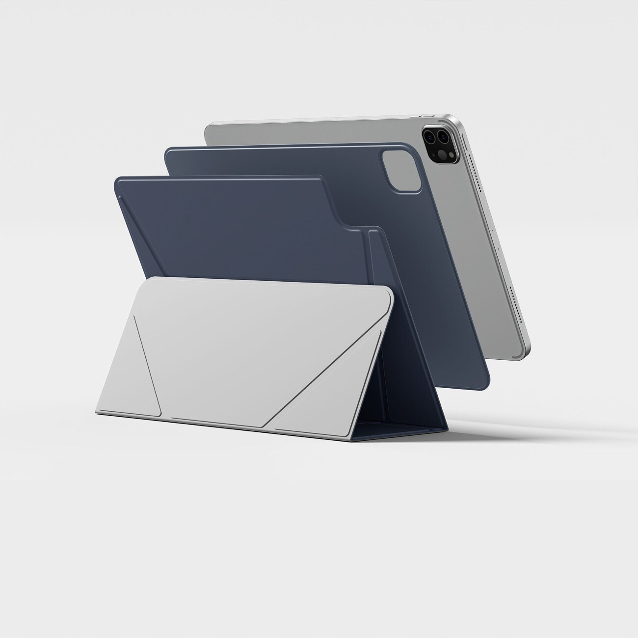 AmazingThing Matte Pro Mag Folio-etui med stativ til iPad Air 13" M3–M4 (2025–2026) – Blå
