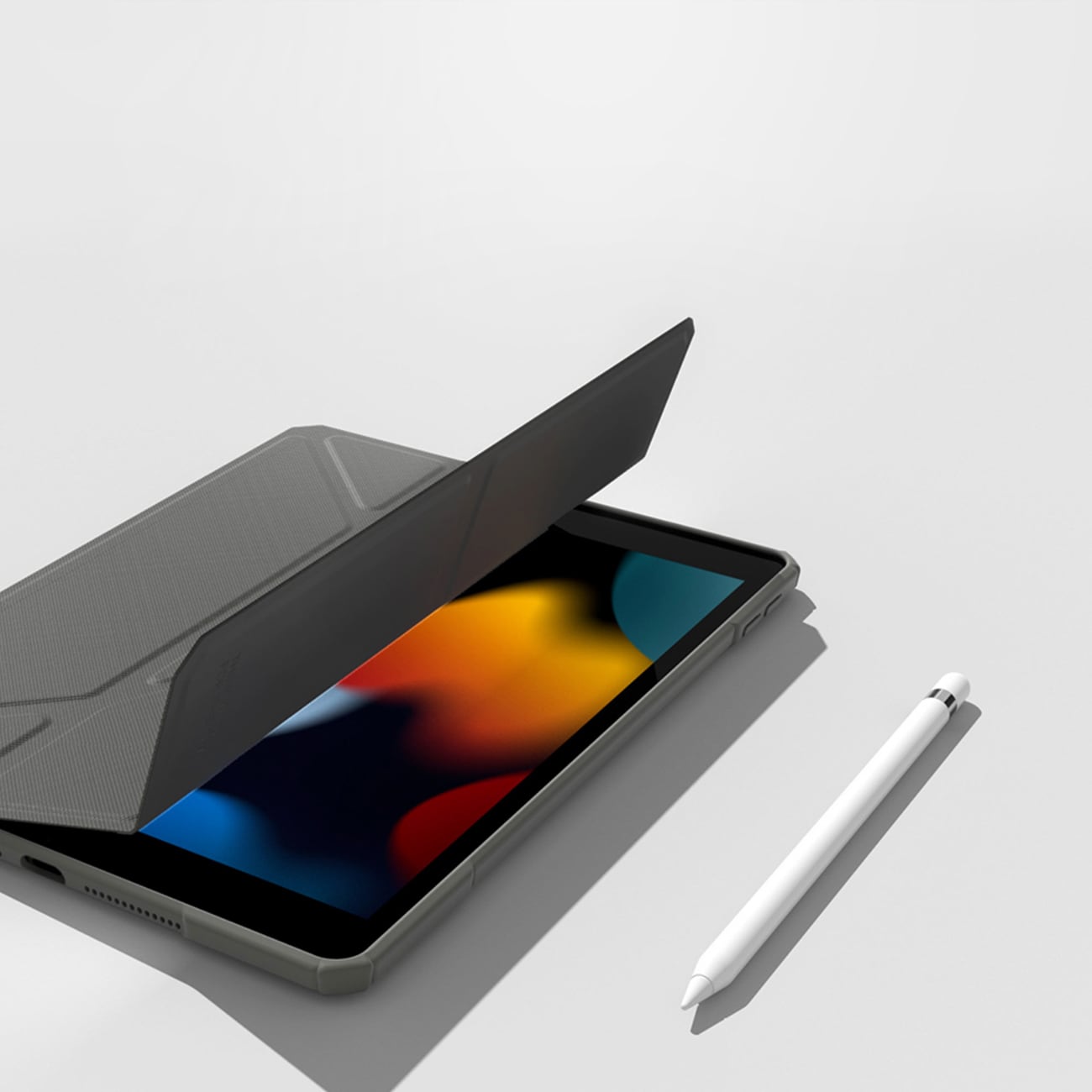 AmazingThing Titan Pro Folio-etui til iPad Air 11" M3–M4 (2025–2026) – Grå