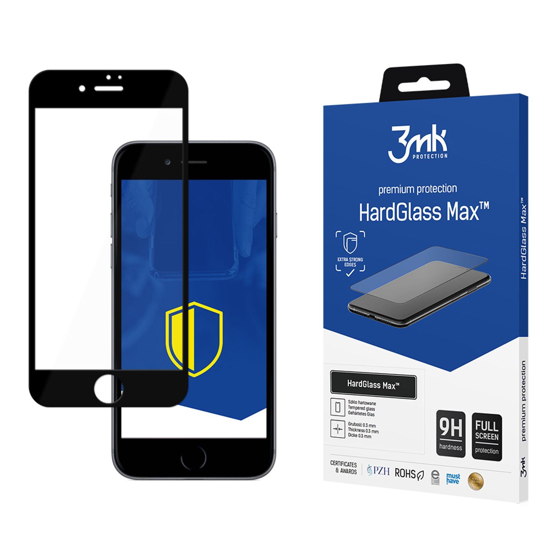 3mk HardGlass Max härdat glas till iPhone 7 Plus