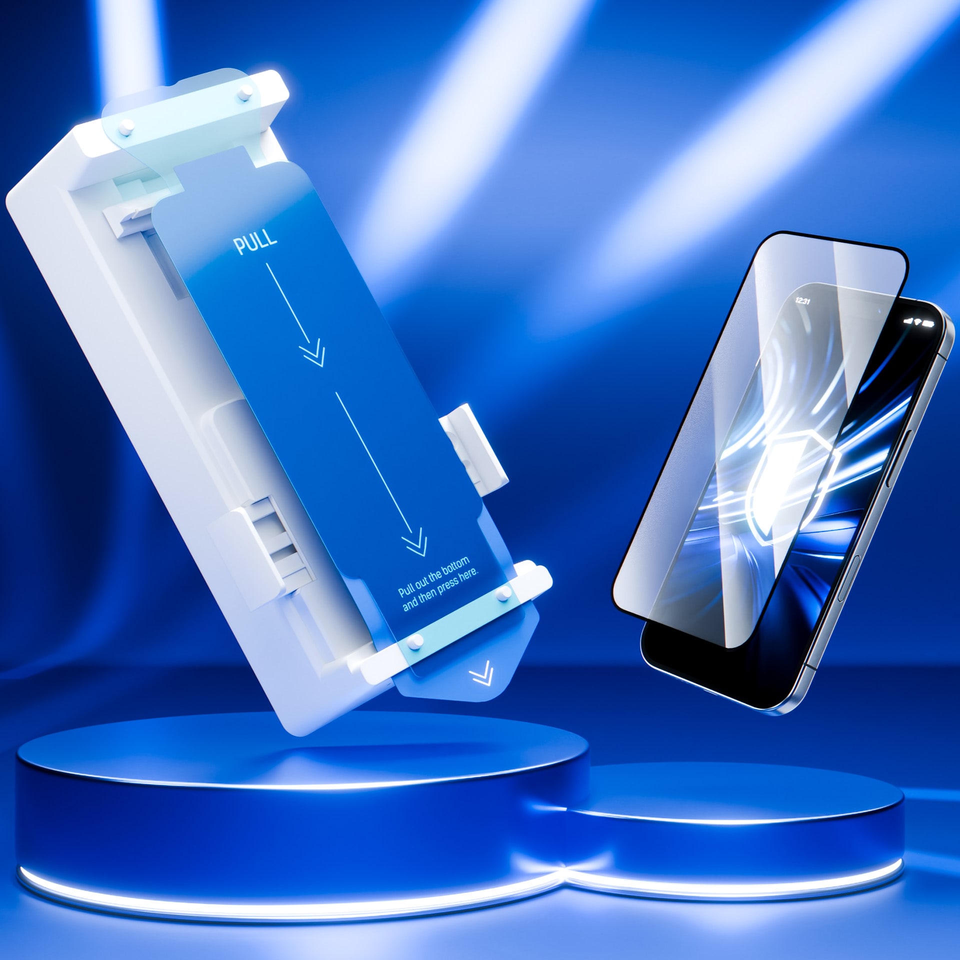 3mk Expert Glass Protection™ härdat glas med appliceringsverktyg för Samsung Galaxy S24 Ultra