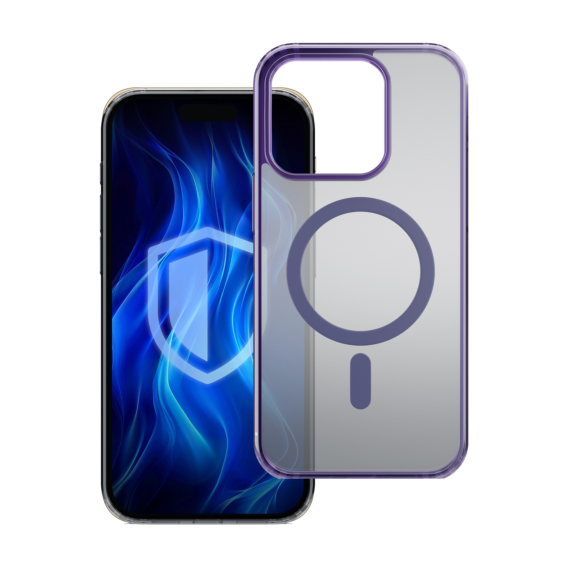 3mk Frosty MagCase lilla etui til Apple iPhone 16 Pro Max – lilla