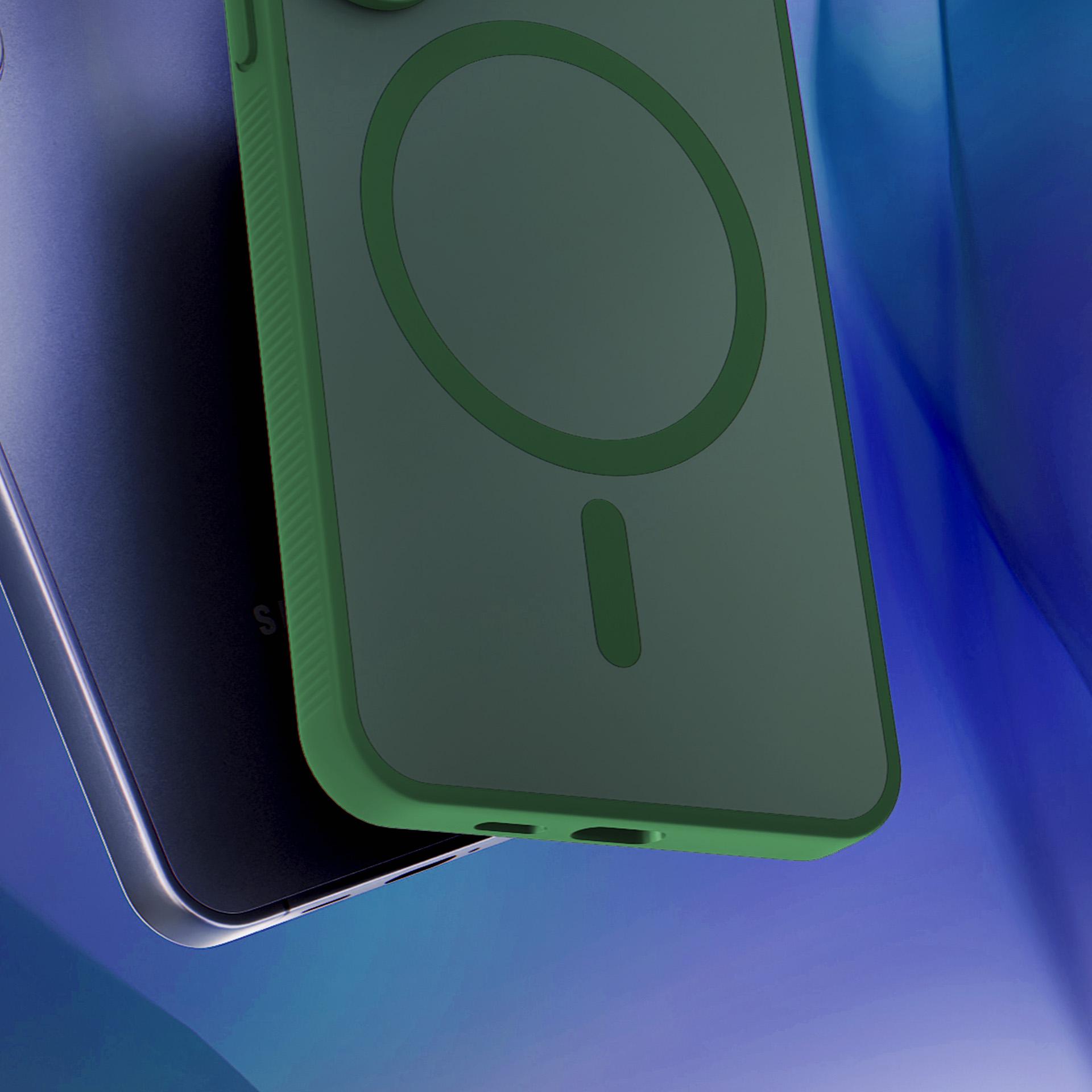 3mk Smoke MagCase til iPhone 17 Pro Max – Grøn