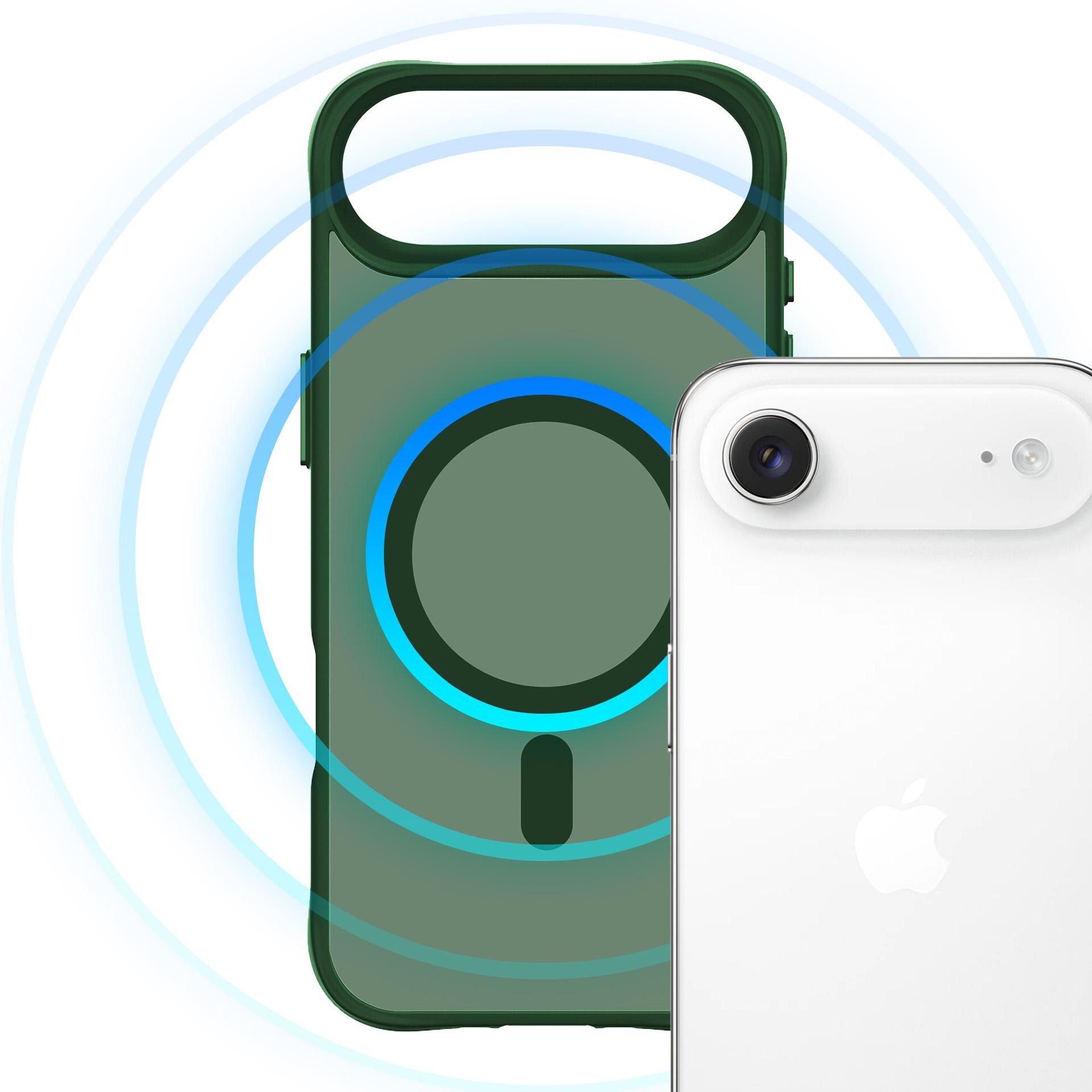 3mk Smoke MagCase til iPhone Air – Grøn