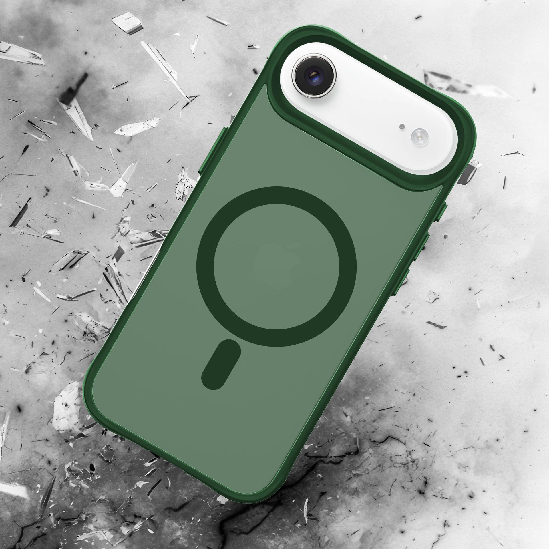 3mk Smoke MagCase til iPhone Air – Grøn