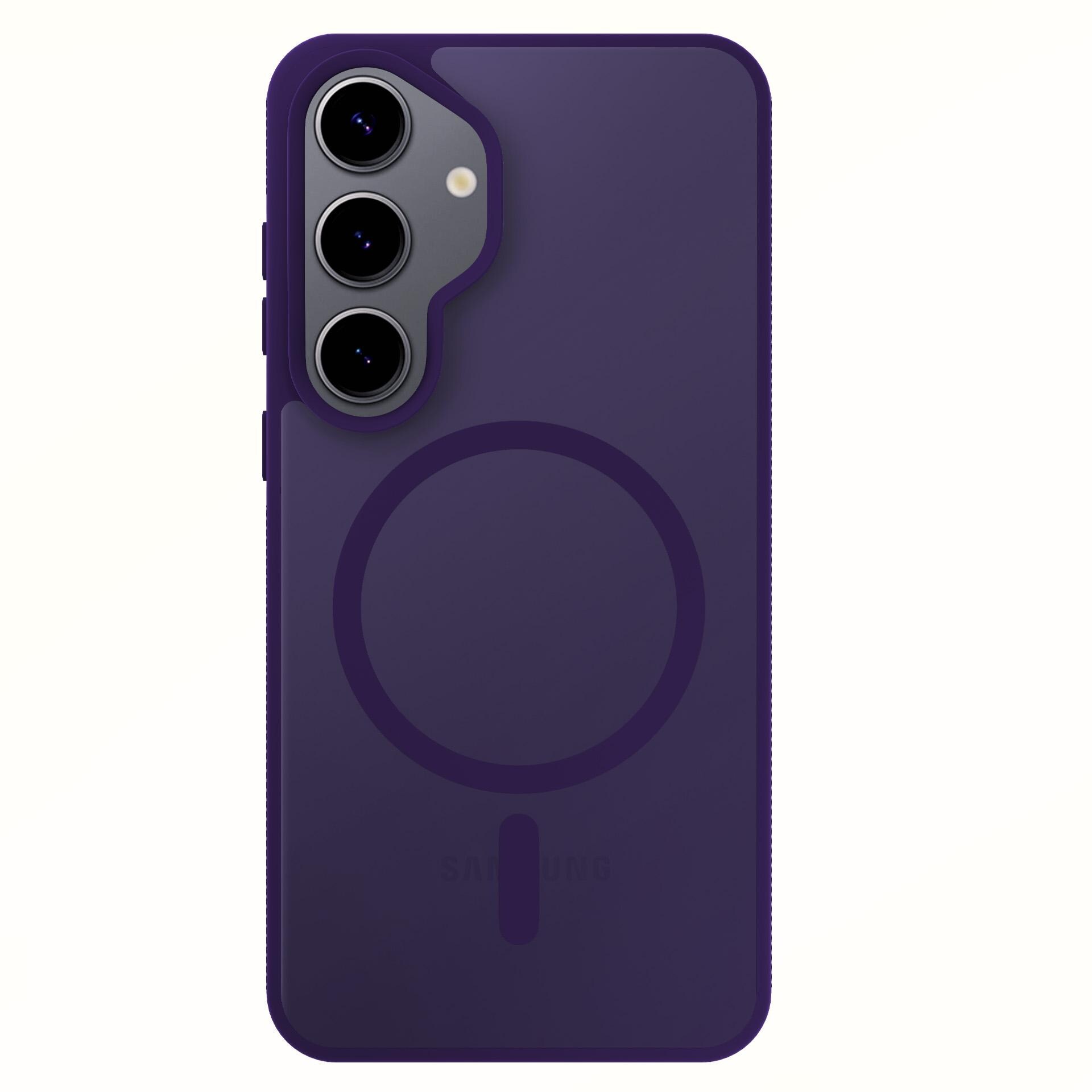 3mk Smoke MagCase till Samsung Galaxy S25 – lila