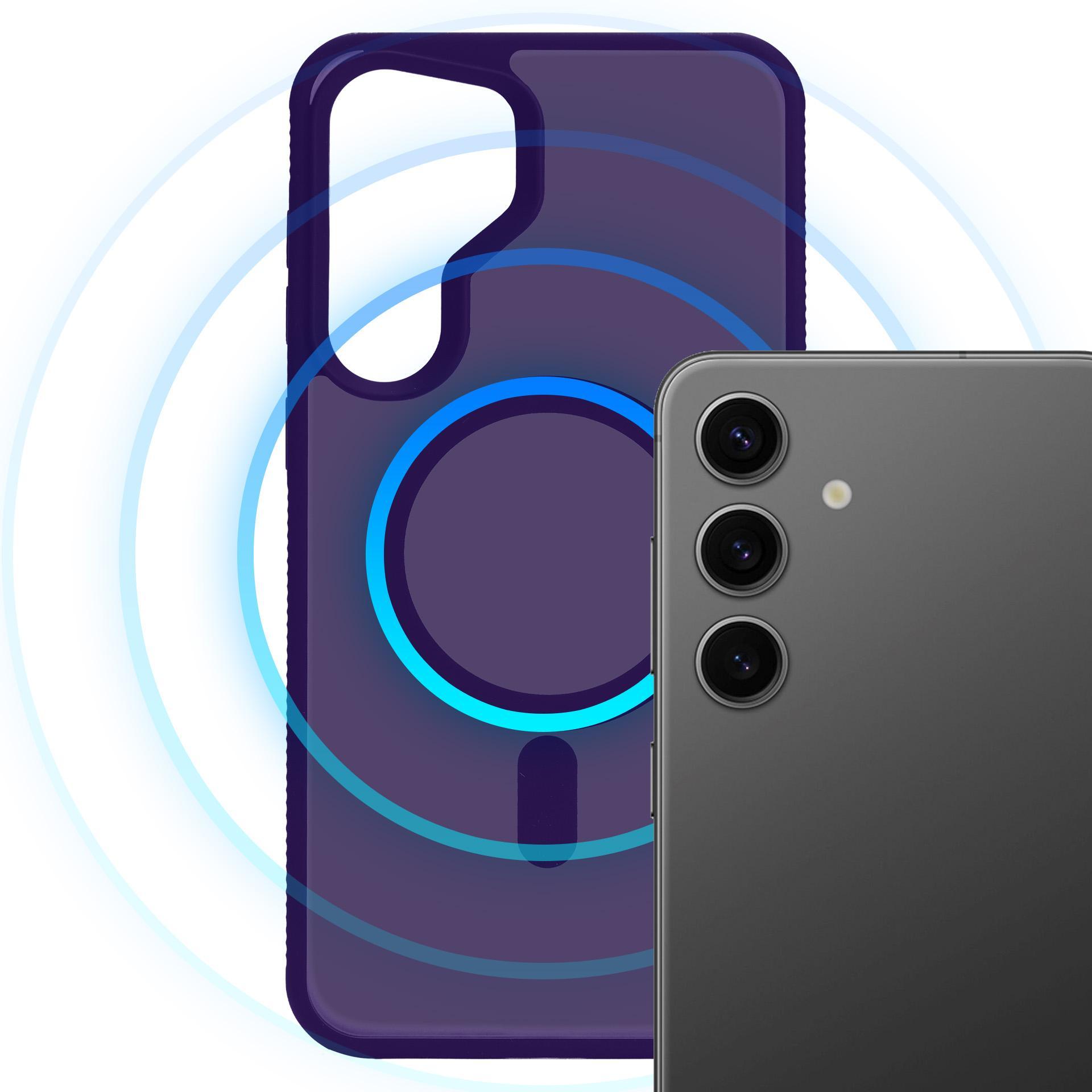 3mk Smoke MagCase till Samsung Galaxy S25 – lila