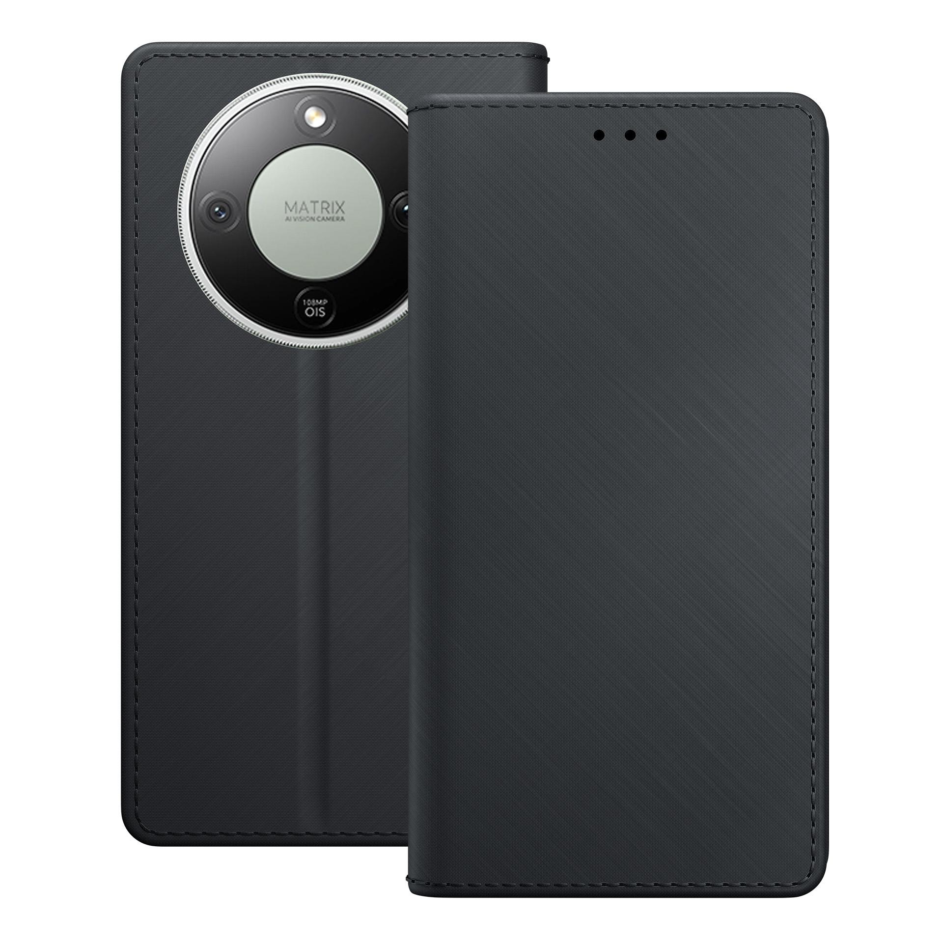 3mk plånboksfodral till Honor Magic 8 Lite – Svart