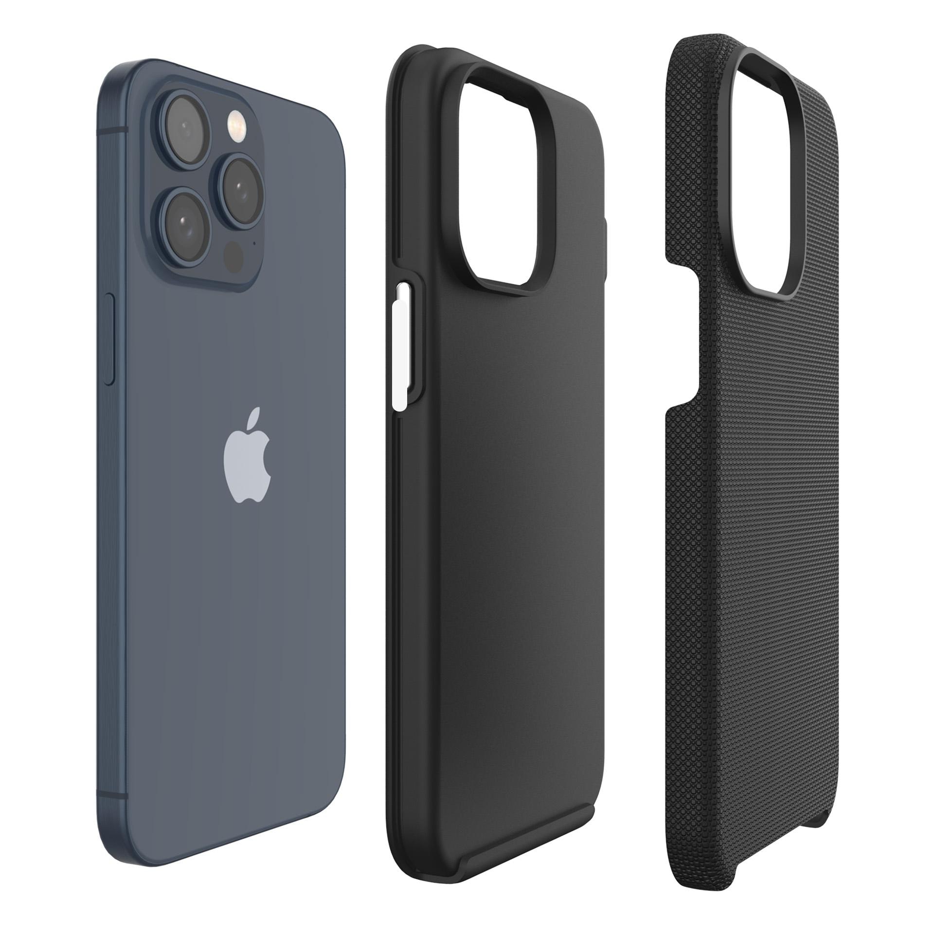 3mk Fortis MagCase til iPhone 15 Pro – Sort