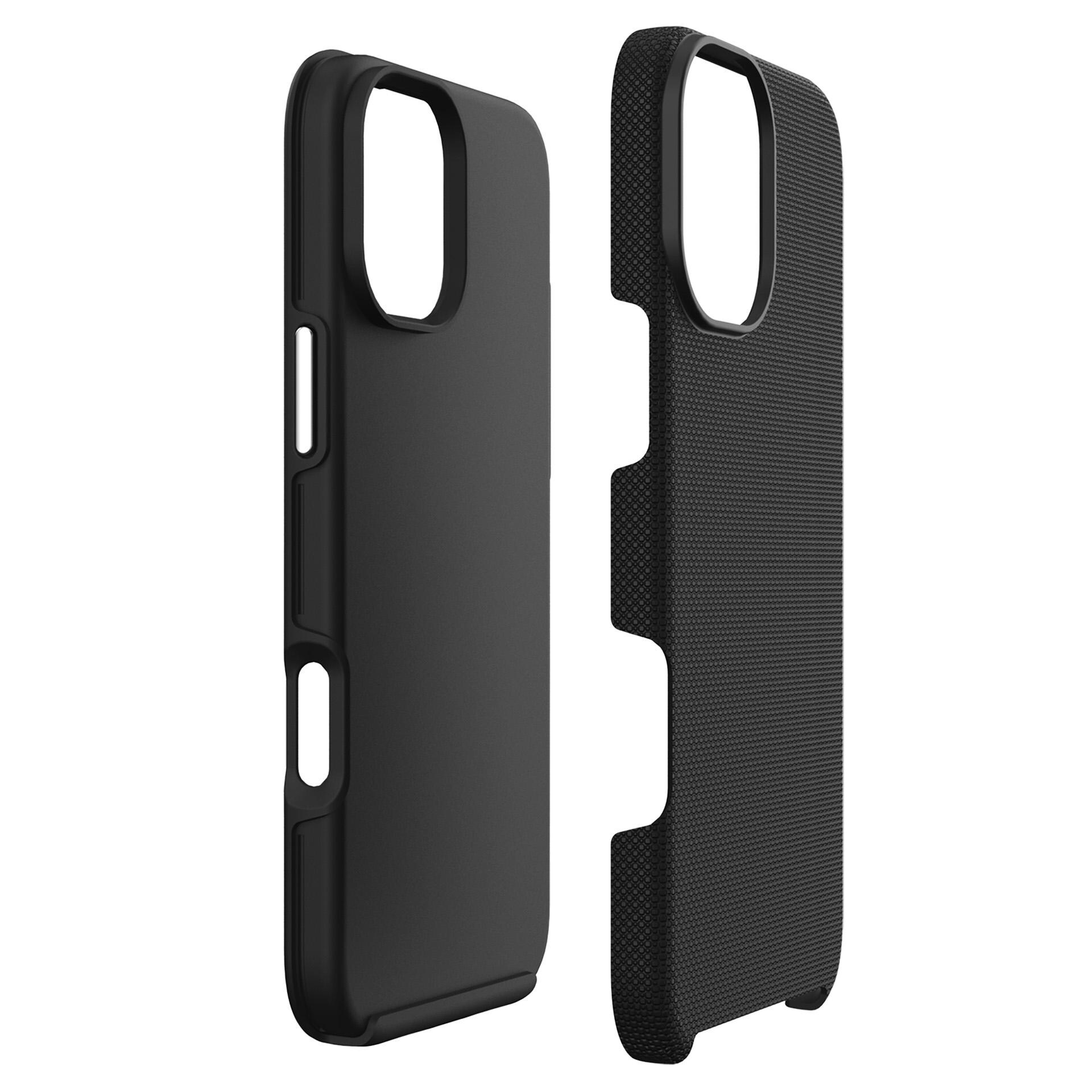 3mk Fortis MagCase til iPhone 16 – sort