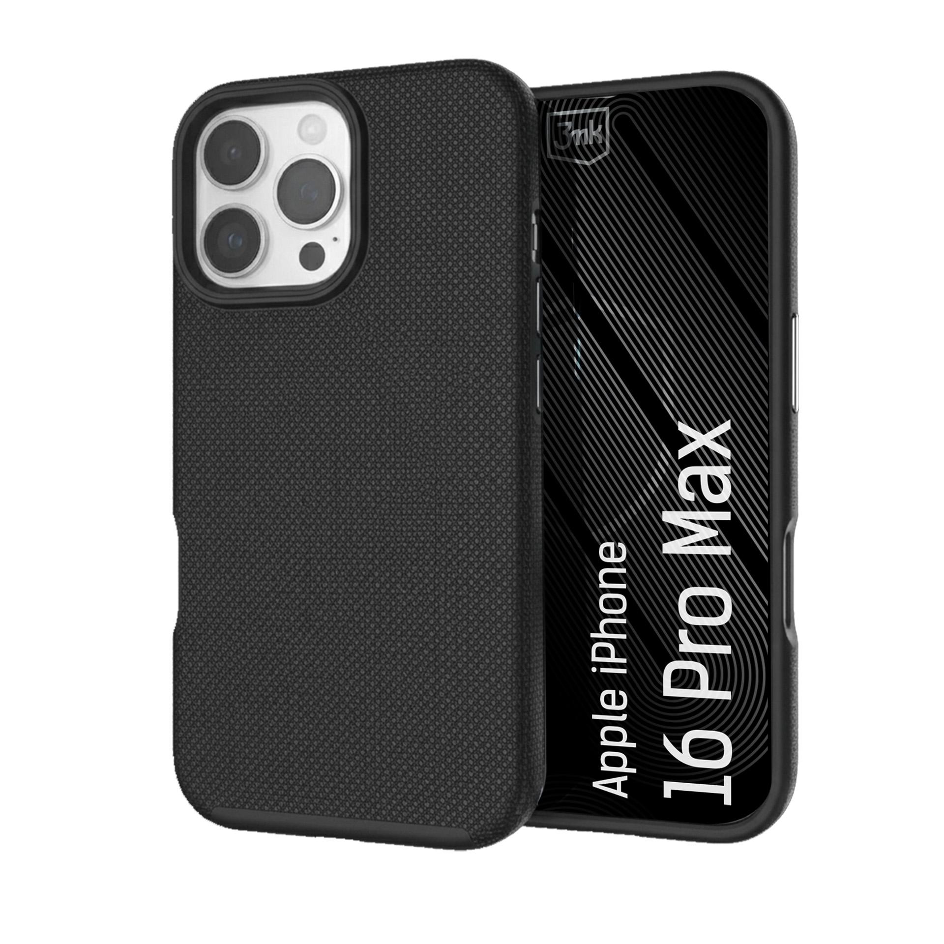 3mk Fortis MagCase til iPhone 16 Pro Max – Sort