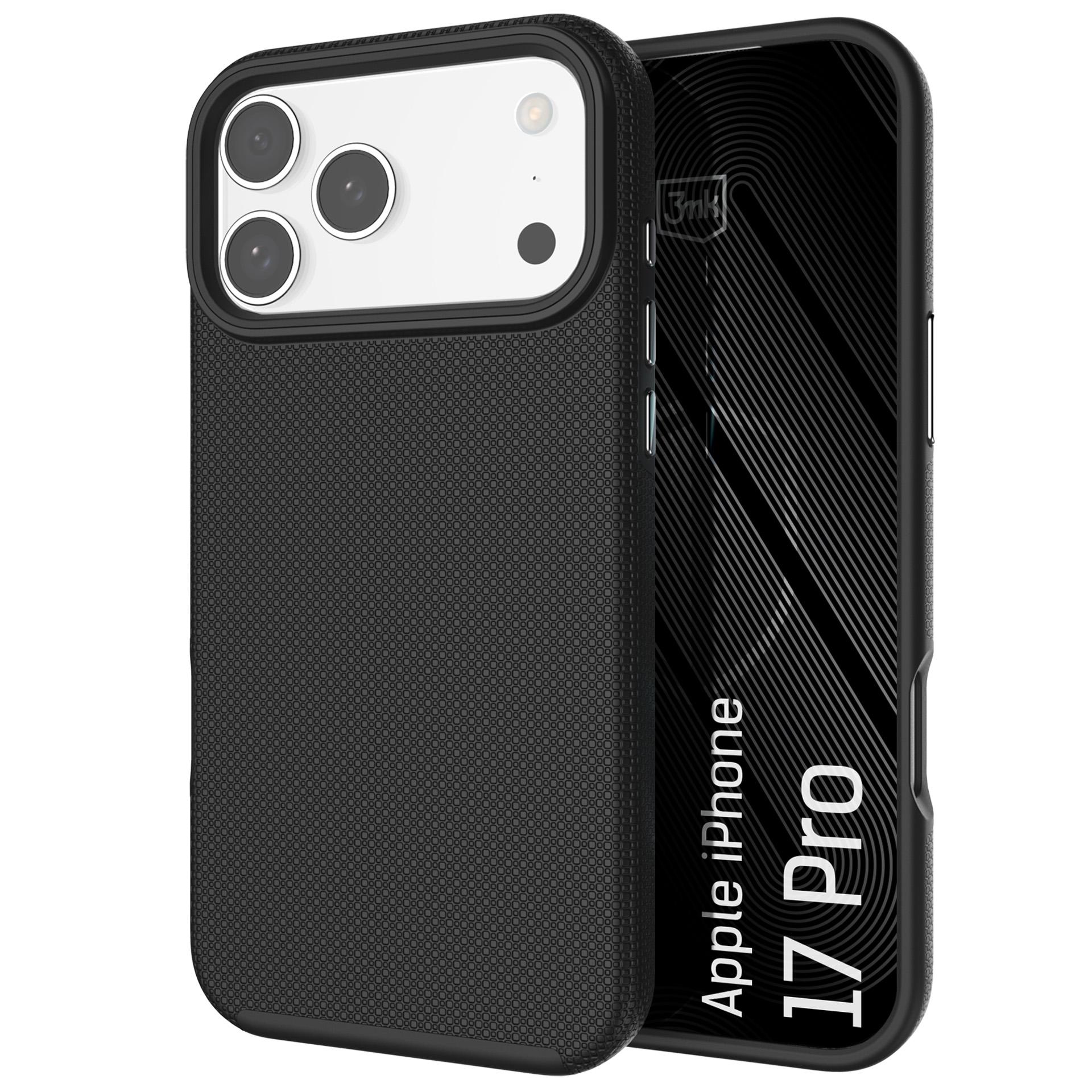 3mk Fortis MagCase til iPhone 17 Pro – Sort