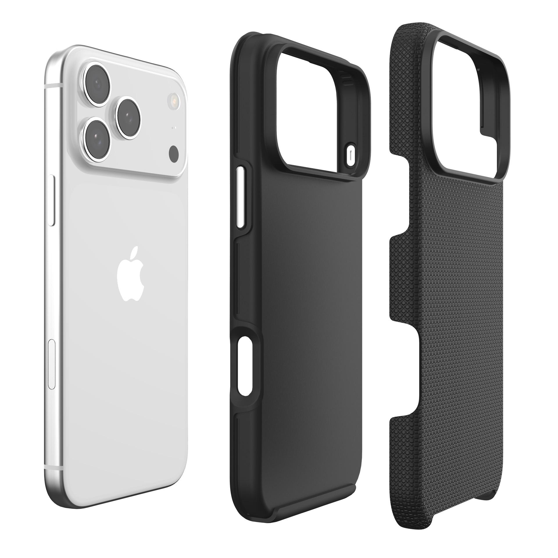 3mk Fortis MagCase til iPhone 17 Pro – Sort