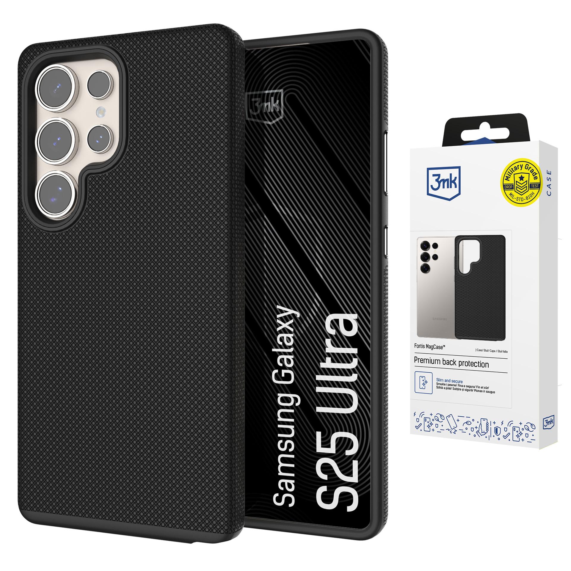 3mk Fortis MagCase till Samsung Galaxy S25 Ultra – Svart