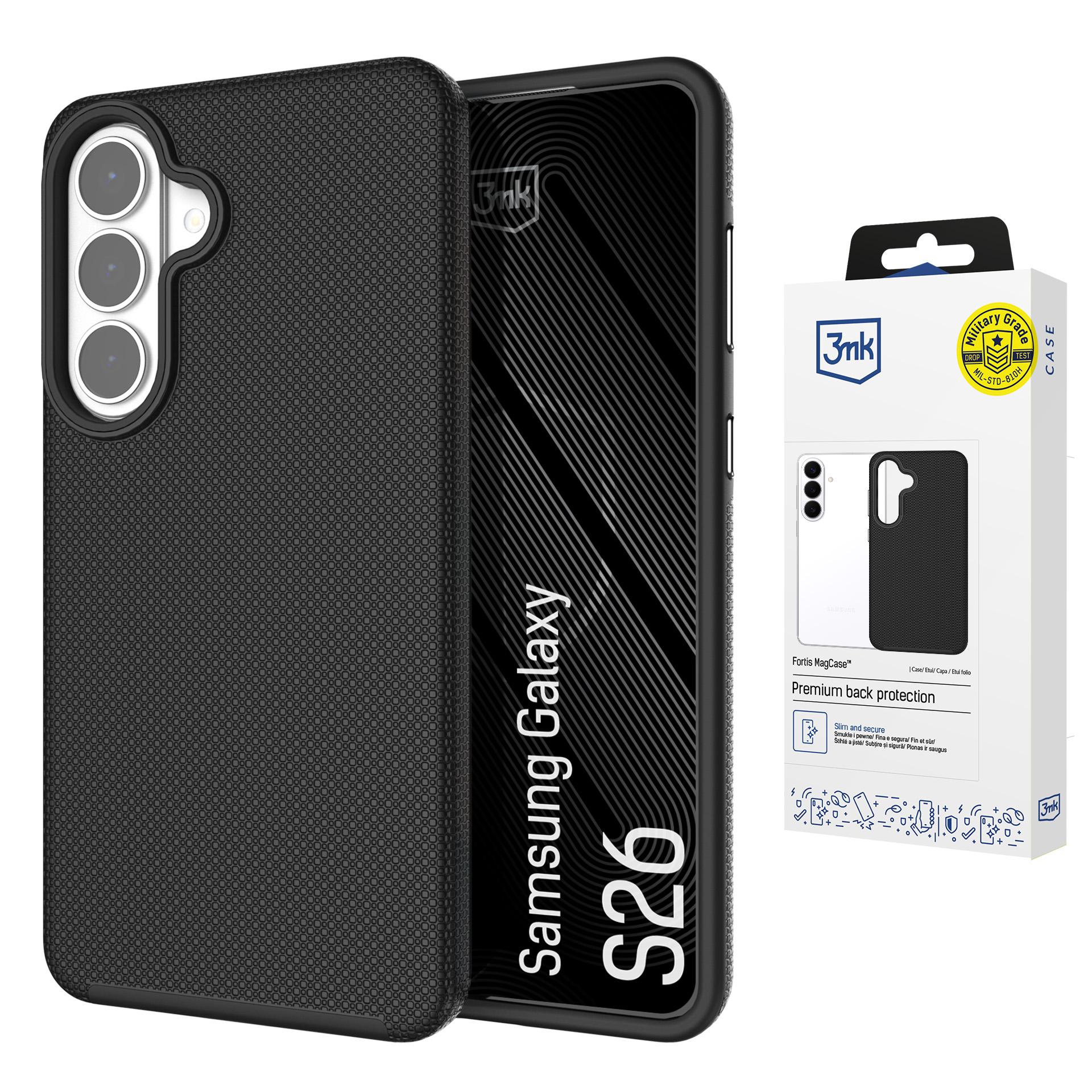 3mk Fortis MagCase till Samsung Galaxy S26 – svart