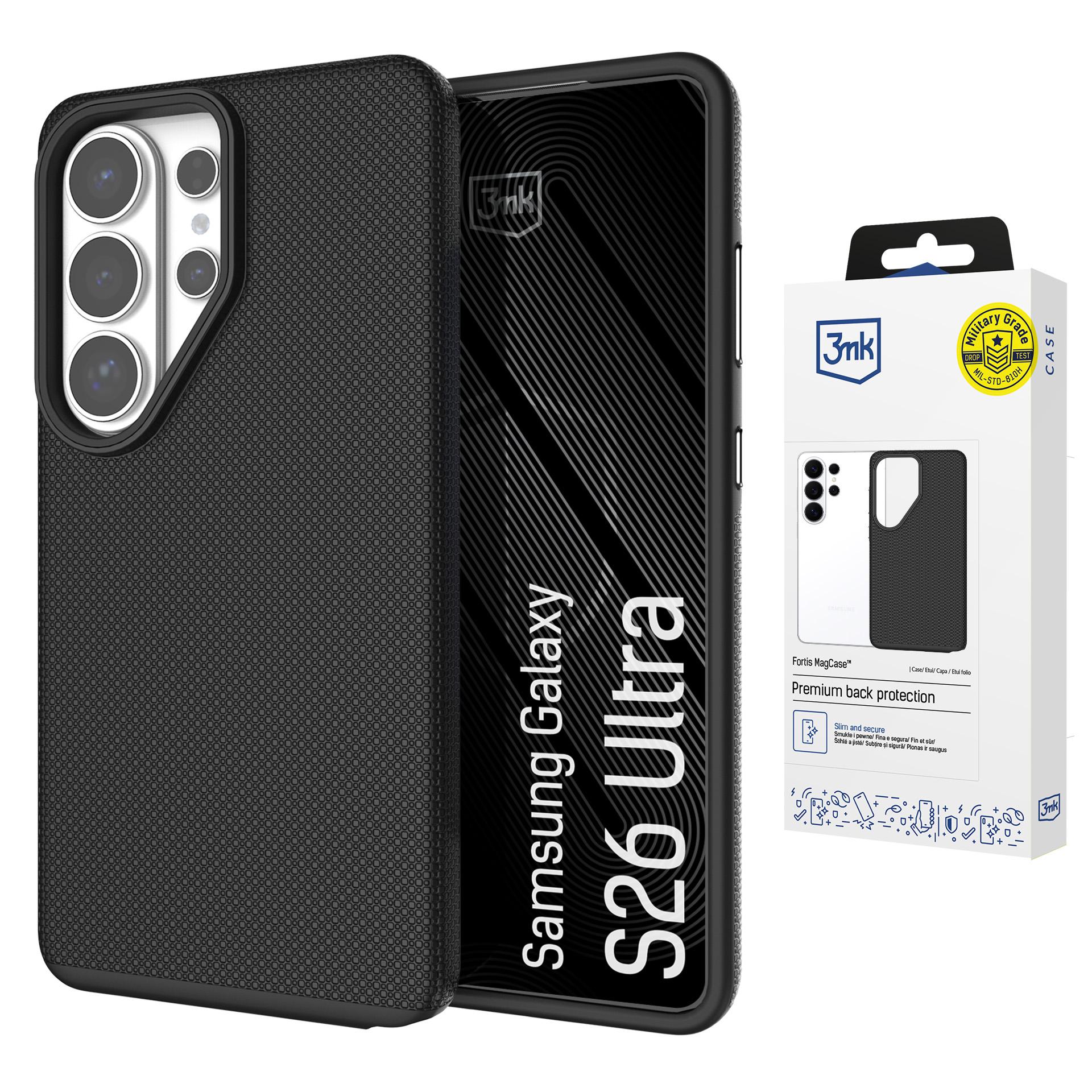 3mk Fortis MagCase till Samsung Galaxy S26 Ultra – svart