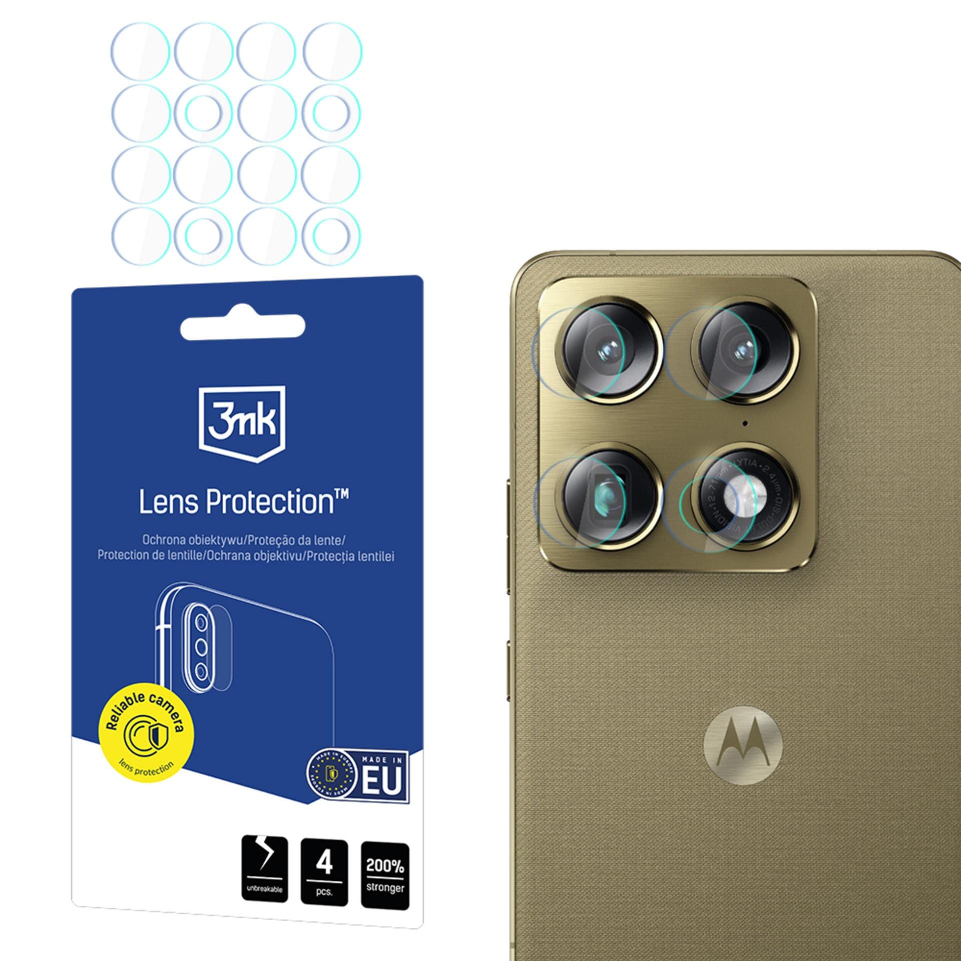 Hybridglas för 3mk-kameralins – linsskydd för Motorola Signature