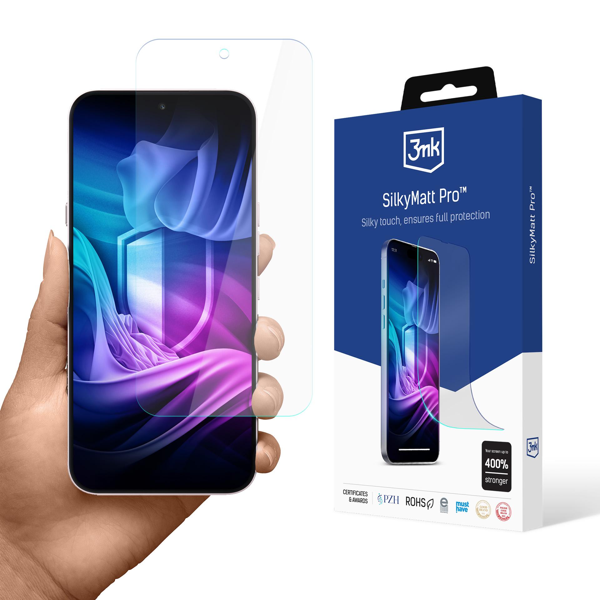 3mk Silky Matt Pro matt folieringsskydd för Nothing Phone (4a)