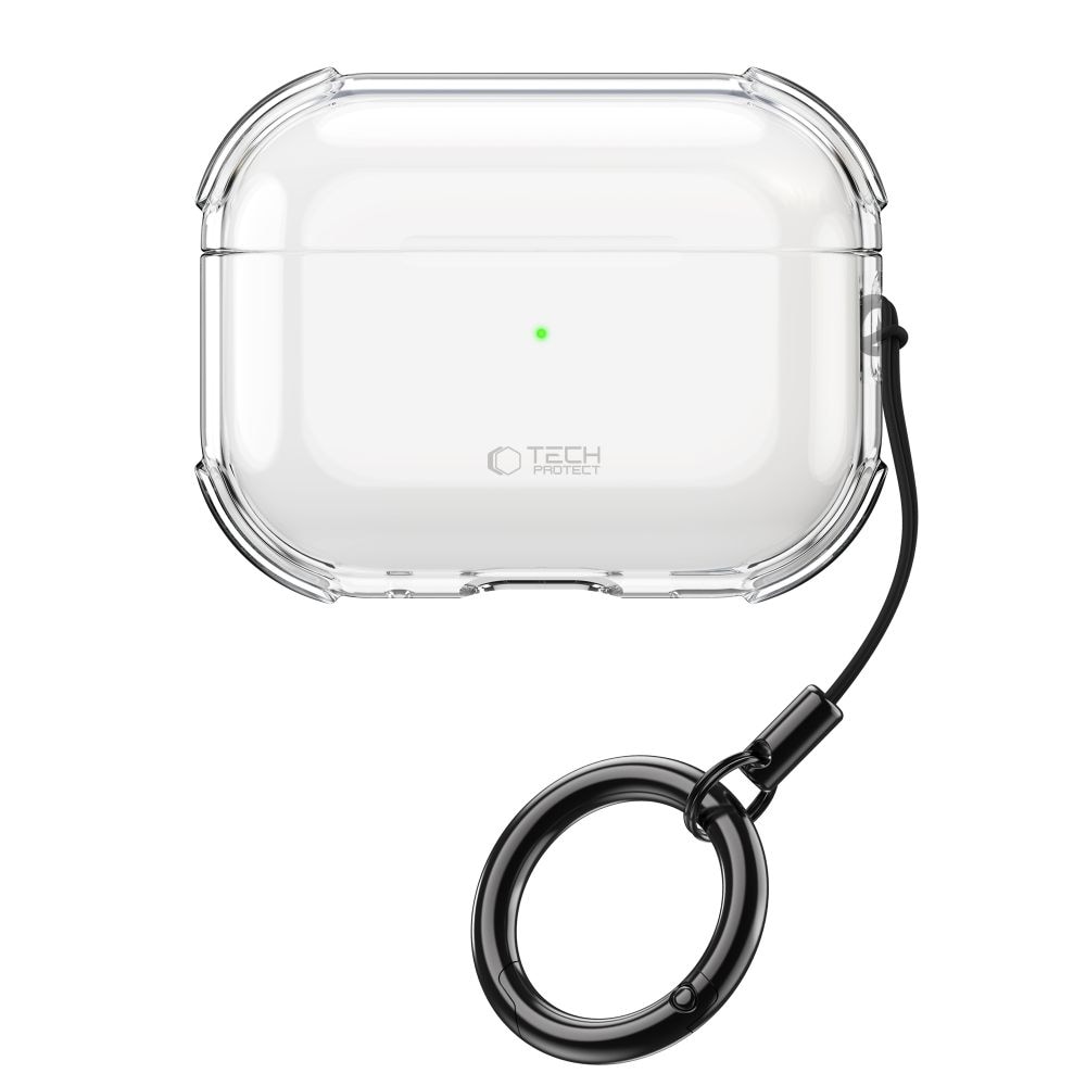 Tech-Protect Bounce-etui til AirPods Pro 3 – gennemsigtigt