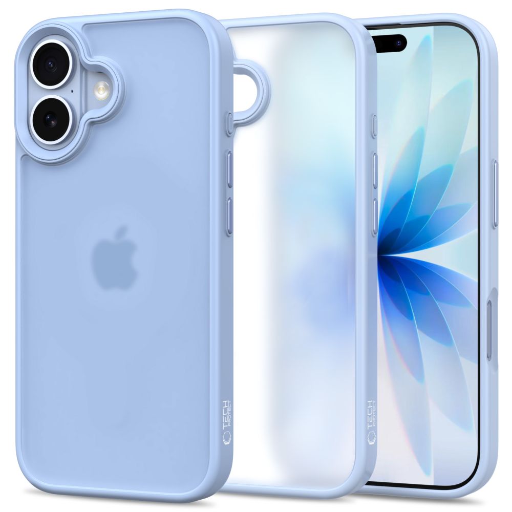 Tech-Protect MagMat iPhone 17-skal – Blått
