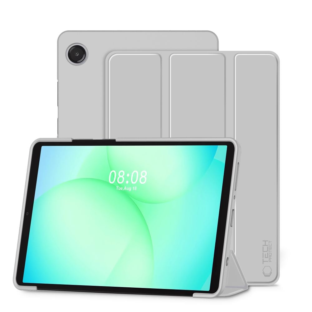 TechProtect SmartCase för Samsung Galaxy Tab A9 / A11 8,7 X110 / X115 / X133 / X135 – Grå