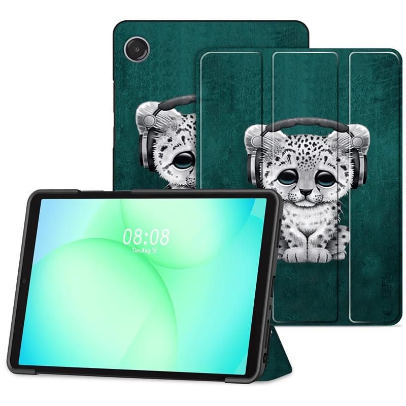 TechProtect SmartCase för Samsung Galaxy Tab A9 / A11 8,7 X110 / X115 / X133 / X135 – Grön