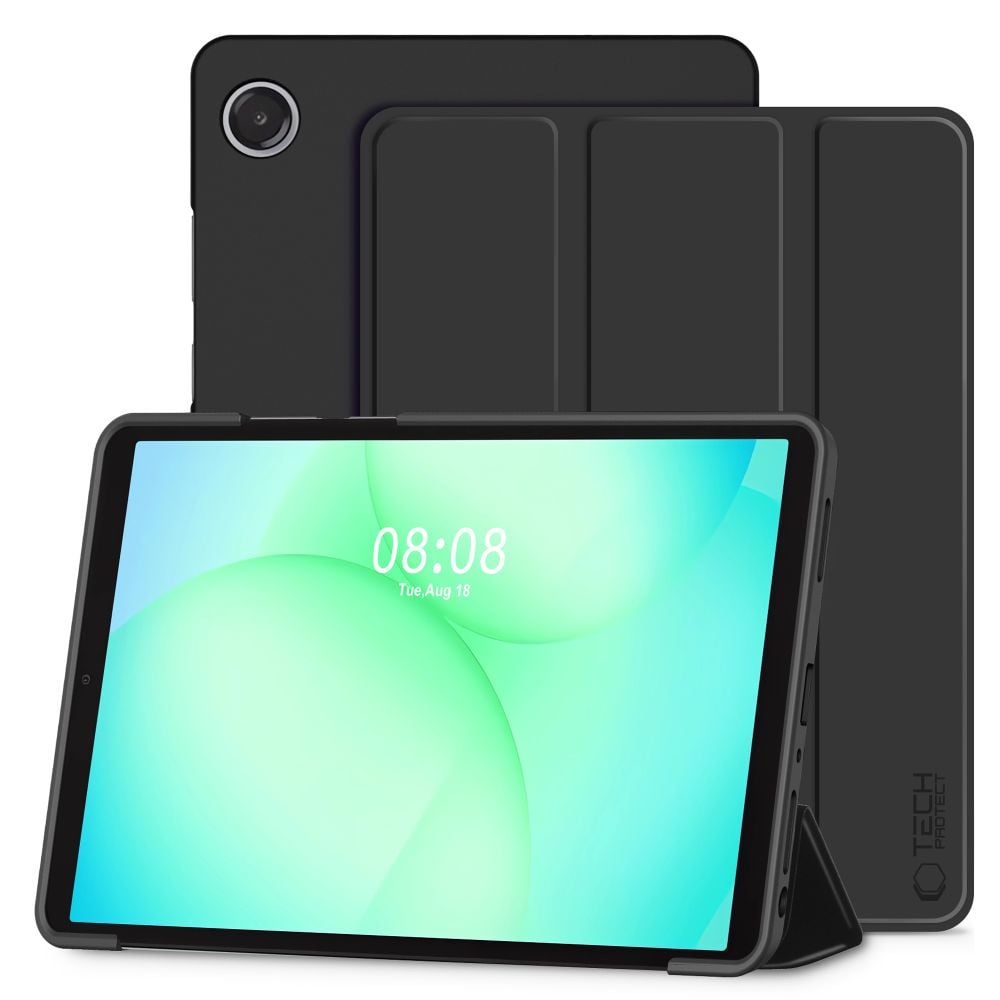 TechProtect SmartCase för Samsung Galaxy Tab A9+/A11+ 11.0 X210/X215/X216/X230/X235/X236 – Svart
