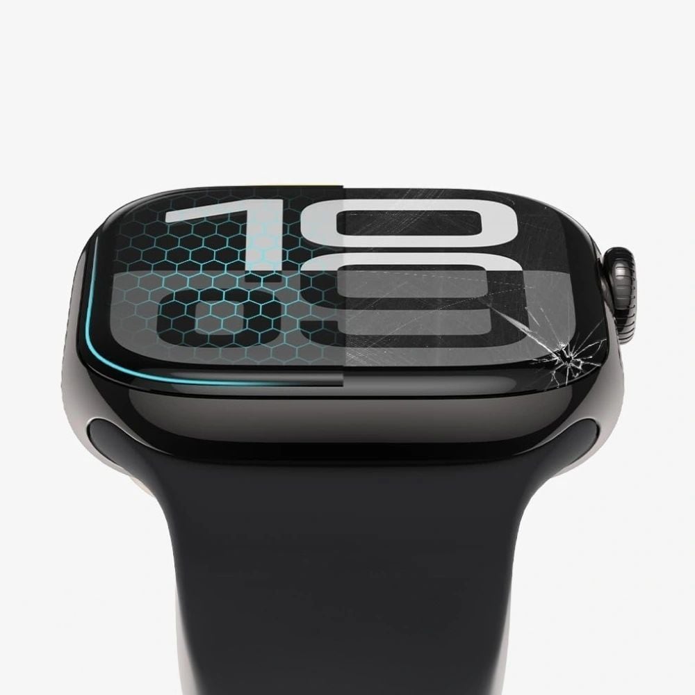 Tech-Protect Glass Flex+ 2-pack för Garmin Venu 4 41 mm – svart