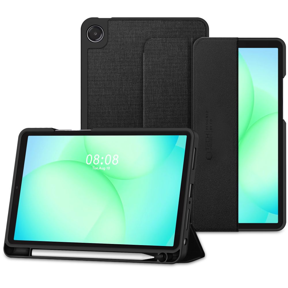 Tech-Protect SC Pen Canvas-fodral för Samsung Galaxy Tab A9+/A11+ 11.0 X210/X215/X216 – Svart