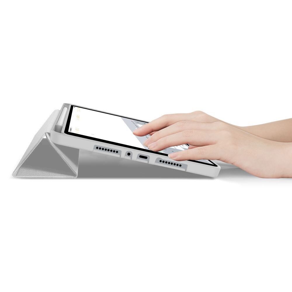 TechProtect SmartCase penneetui til Xiaomi Poco Pad M1 / Redmi Pad 2 Pro 12,1 – grå