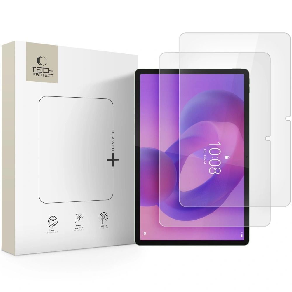 Tech-Protect Glass Fit+ 2-pack för Lenovo Tab Plus 12,1 TB-361