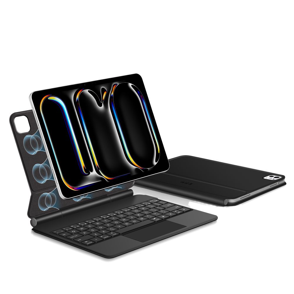 Tech-Protect SmartCase Magnet til iPad Pro 13” 7/8 2024-2025 – Sort