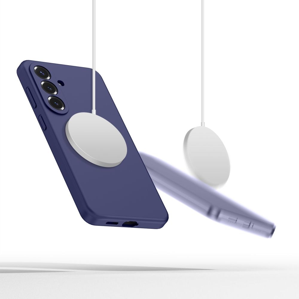 Tech-Protect silikonfodral med MagSafe för Samsung Galaxy S26 – Lila