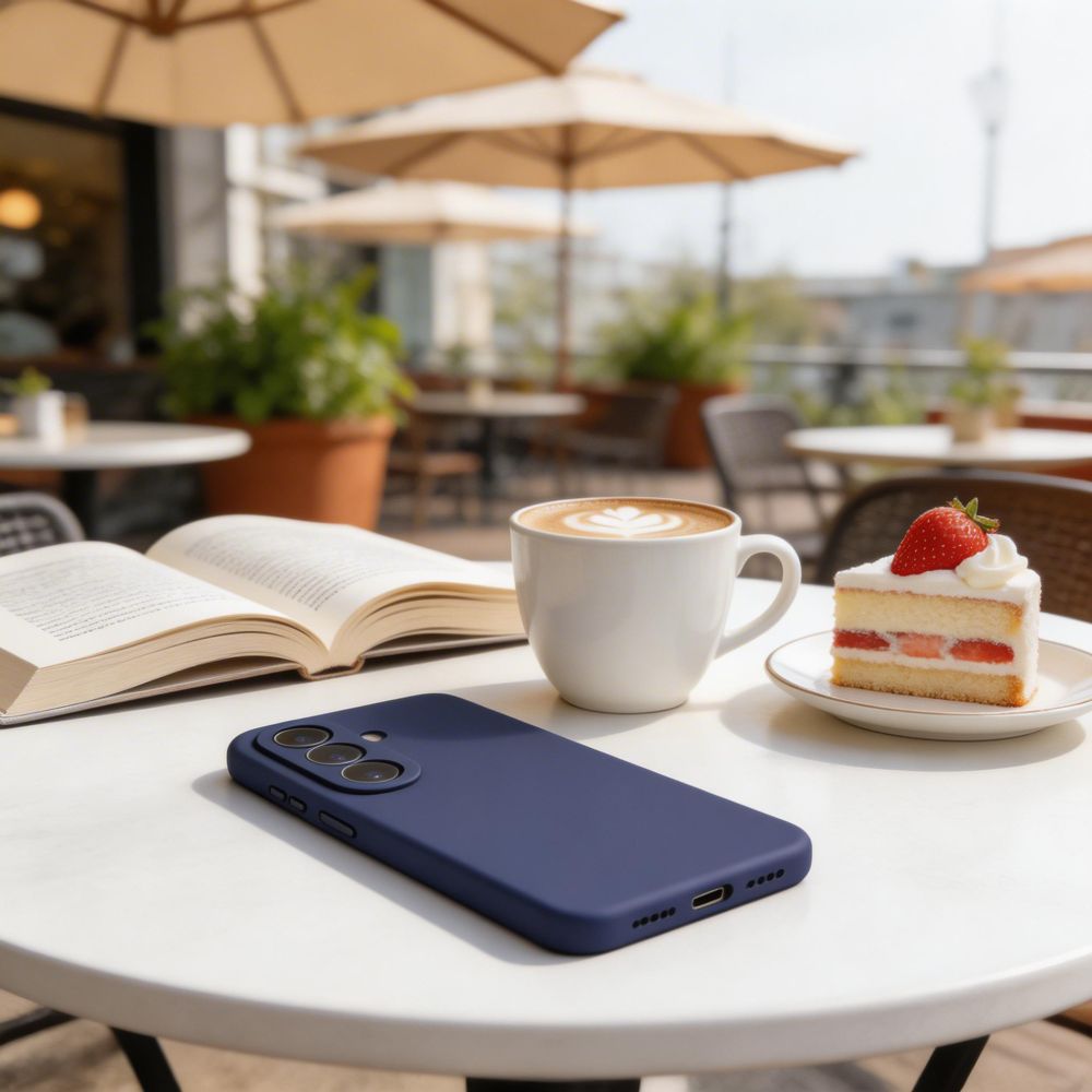 Tech-Protect silikonfodral med MagSafe för Samsung Galaxy S26 – Lila