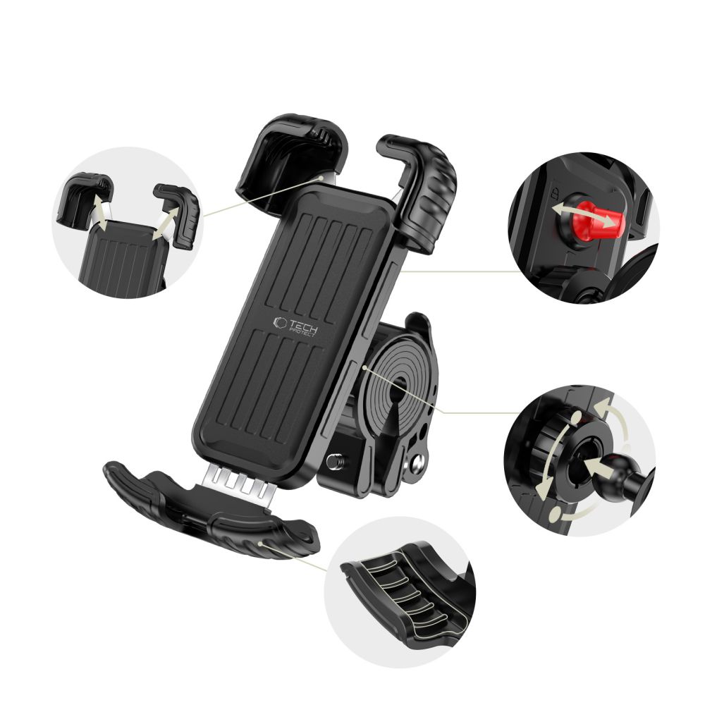 Tech-Protect V7 styrfäste – svart
