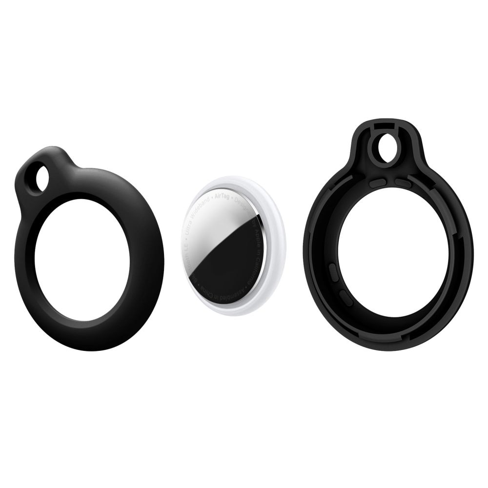 Tech-Protect Rough 4-pak etui til Apple AirTag 1 / 2 – sort