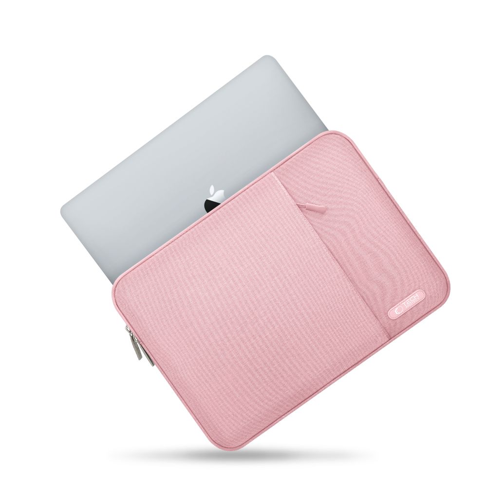 Tech-Protect Sleeve-taske til bærbar computer 13-14 – lyserød