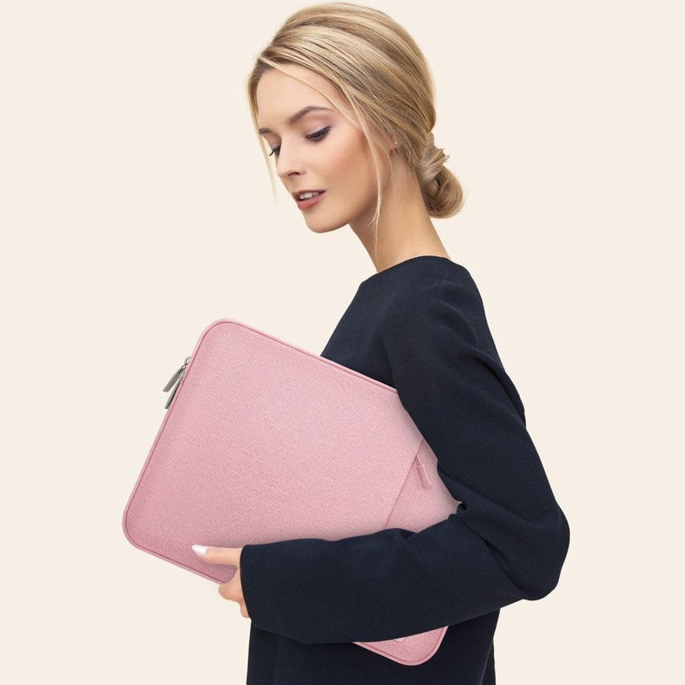Tech-Protect Sleeve-taske til bærbar computer 13-14 – lyserød