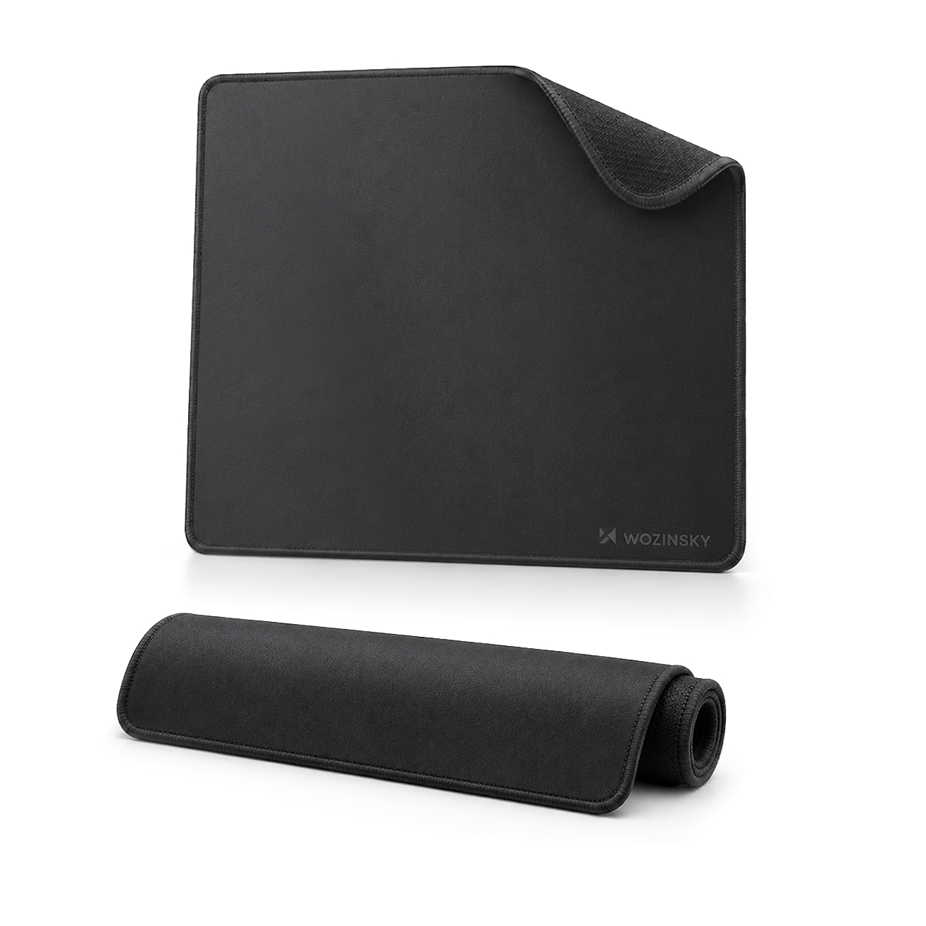 Wozinsky WPD-B350 spelunderlägg 350 x 250 mm, vattentätt – svart